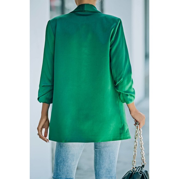 ❌SOLD❌NWT VICI One-Button Gathered Sleeve Blazer - Picture 2 of 5